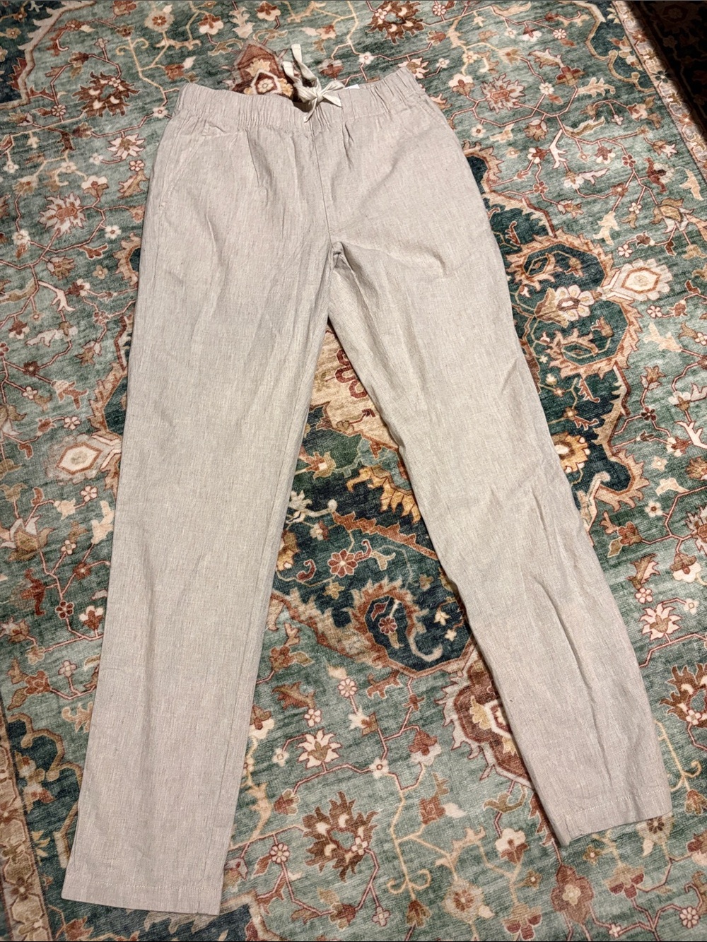 George Light Gray Men’s Drawstring Chinos